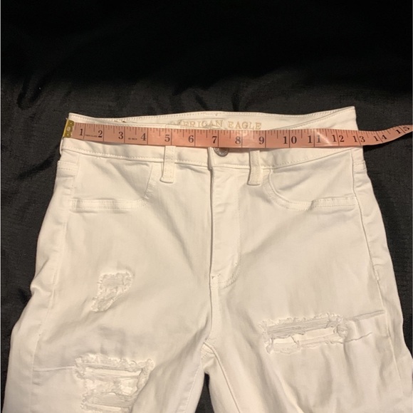 American Eagle Hi-Rise Jegging Crop Jeans Sz 4 - Picture 2 of 9